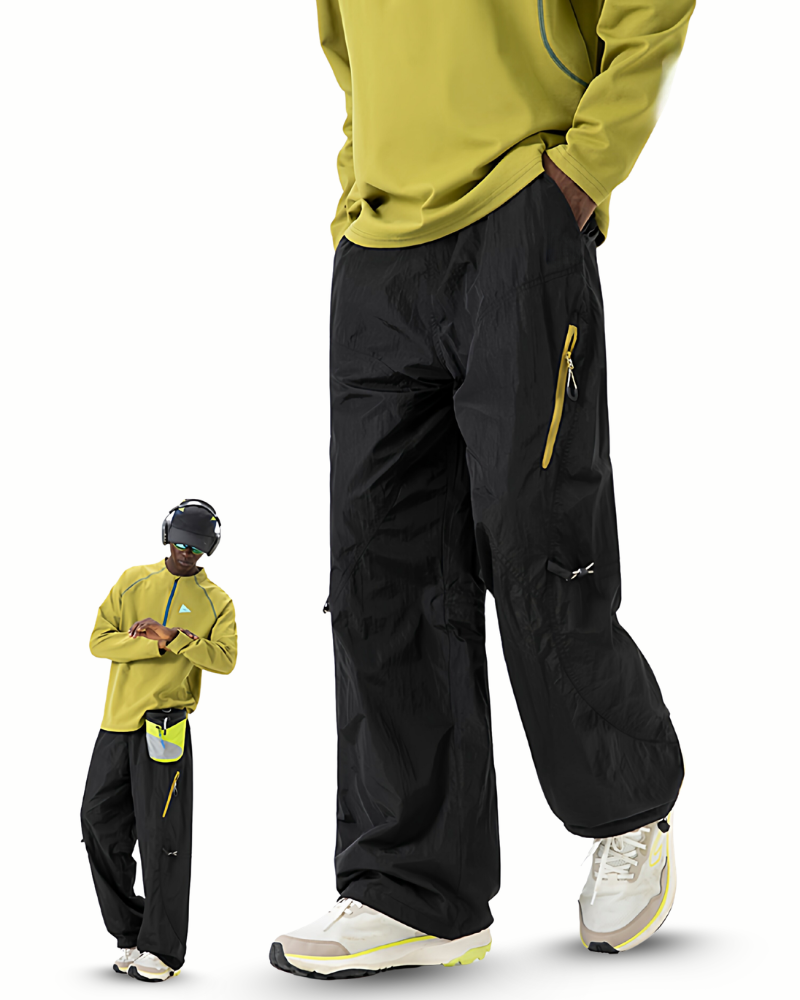Outdoor Functional Unisex Straight-Leg Cargo Hiking Pants