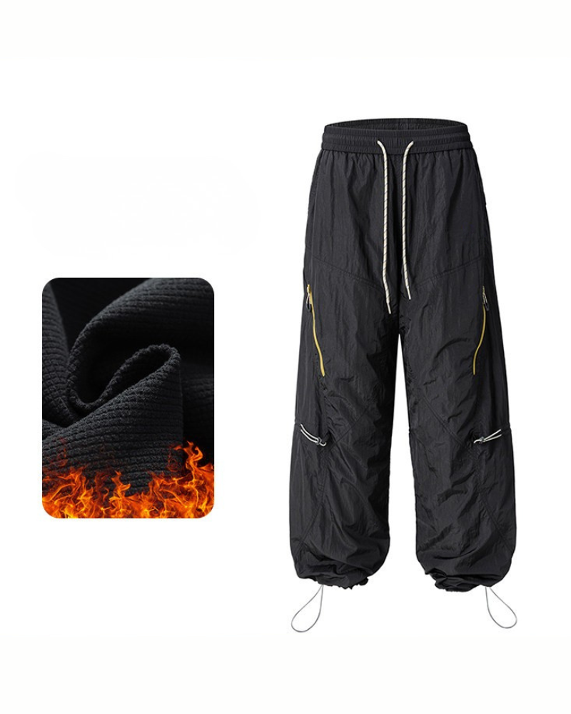 Outdoor Functional Unisex Straight-Leg Cargo Hiking Pants