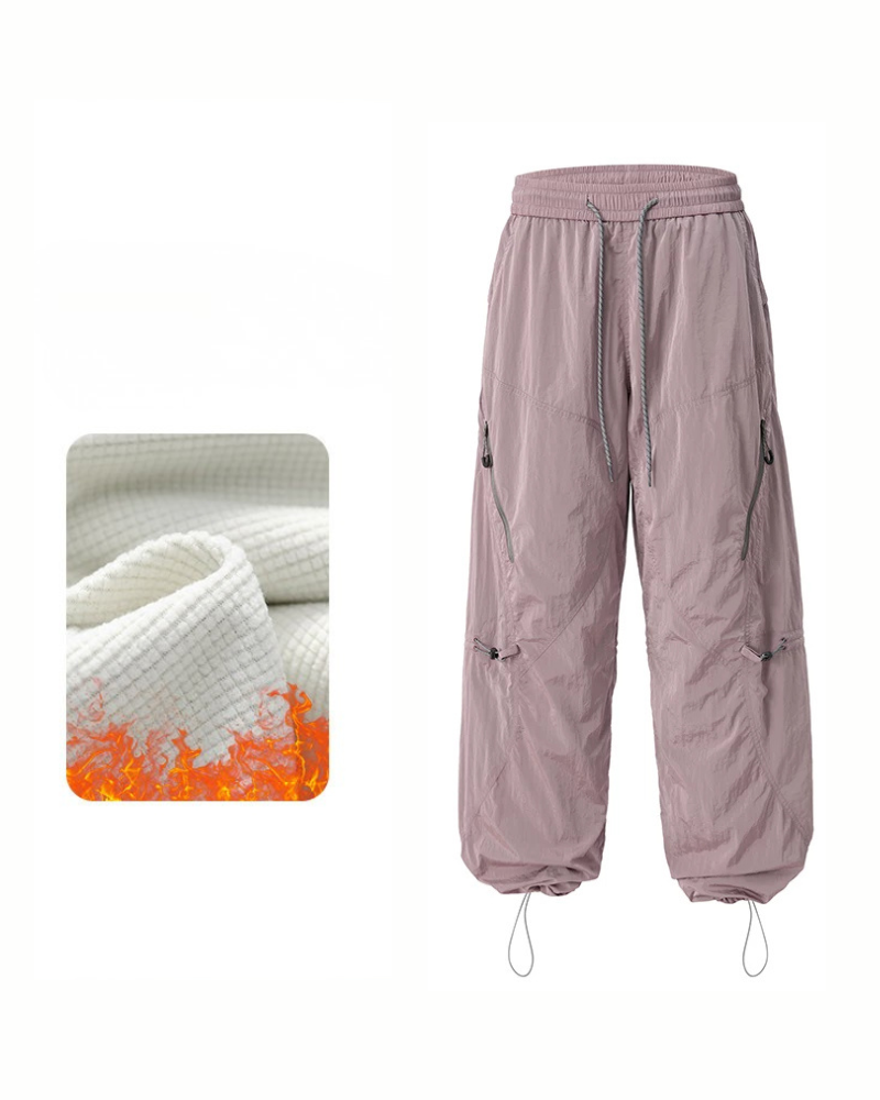 Outdoor Functional Unisex Straight-Leg Cargo Hiking Pants