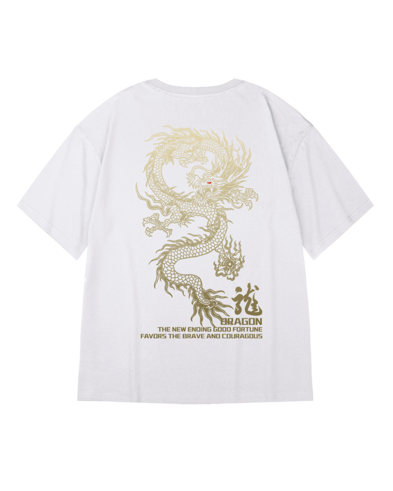 Oversize Streetwear Dragon T-Shirt