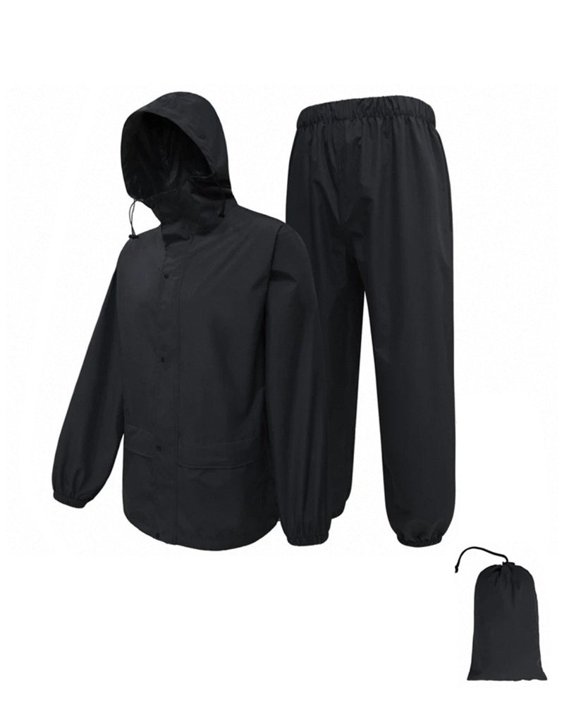Outdoor Multi-Functional Cargo Hooded Rain Poncho