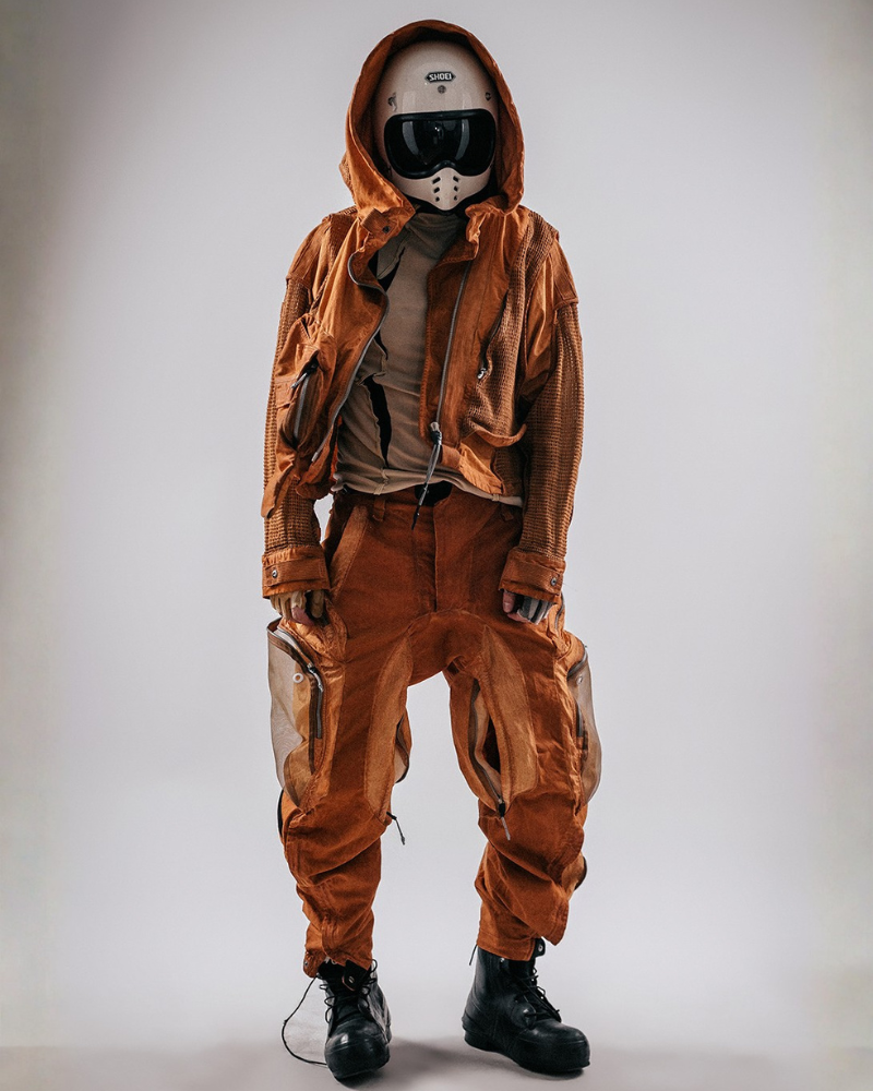 Post-Apocalypti Dune Wasteland Techwear Flight Pants