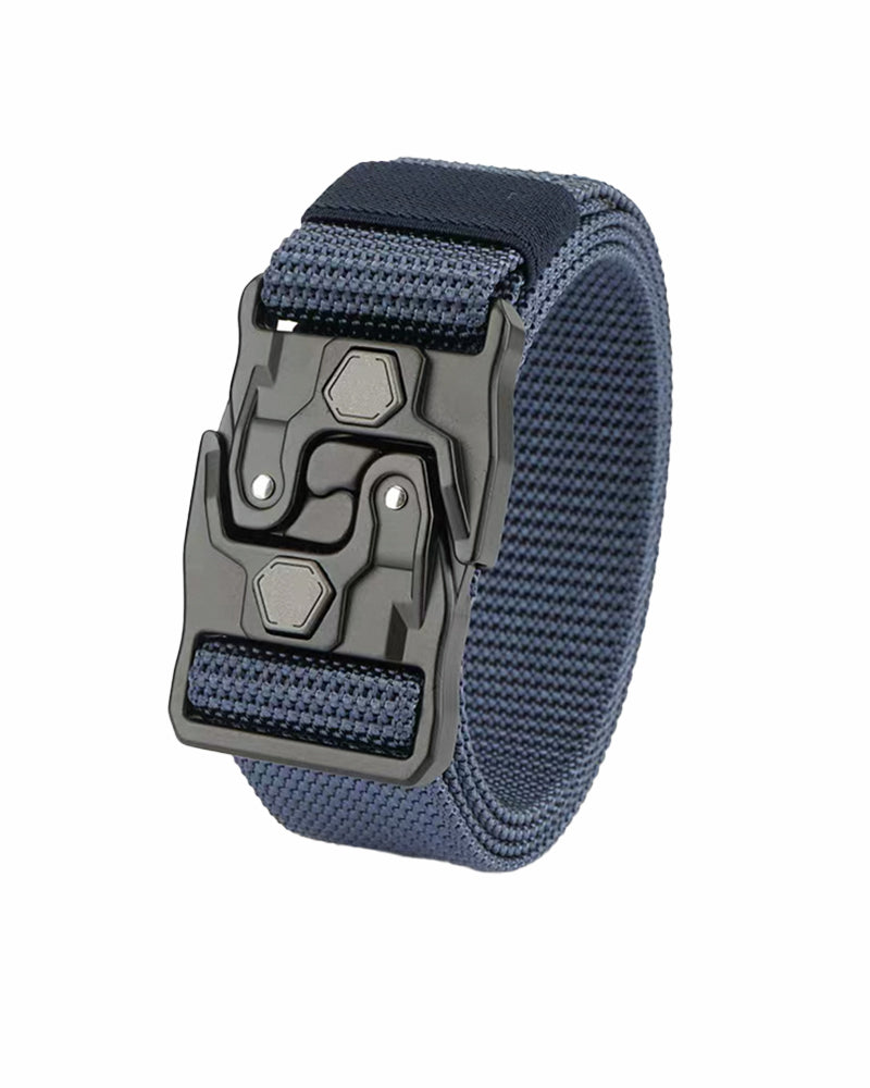 Quick-Release Webbed Tactical Stretch Belt