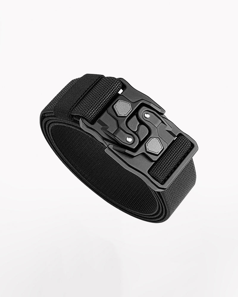 Quick-Release Webbed Tactical Stretch Belt