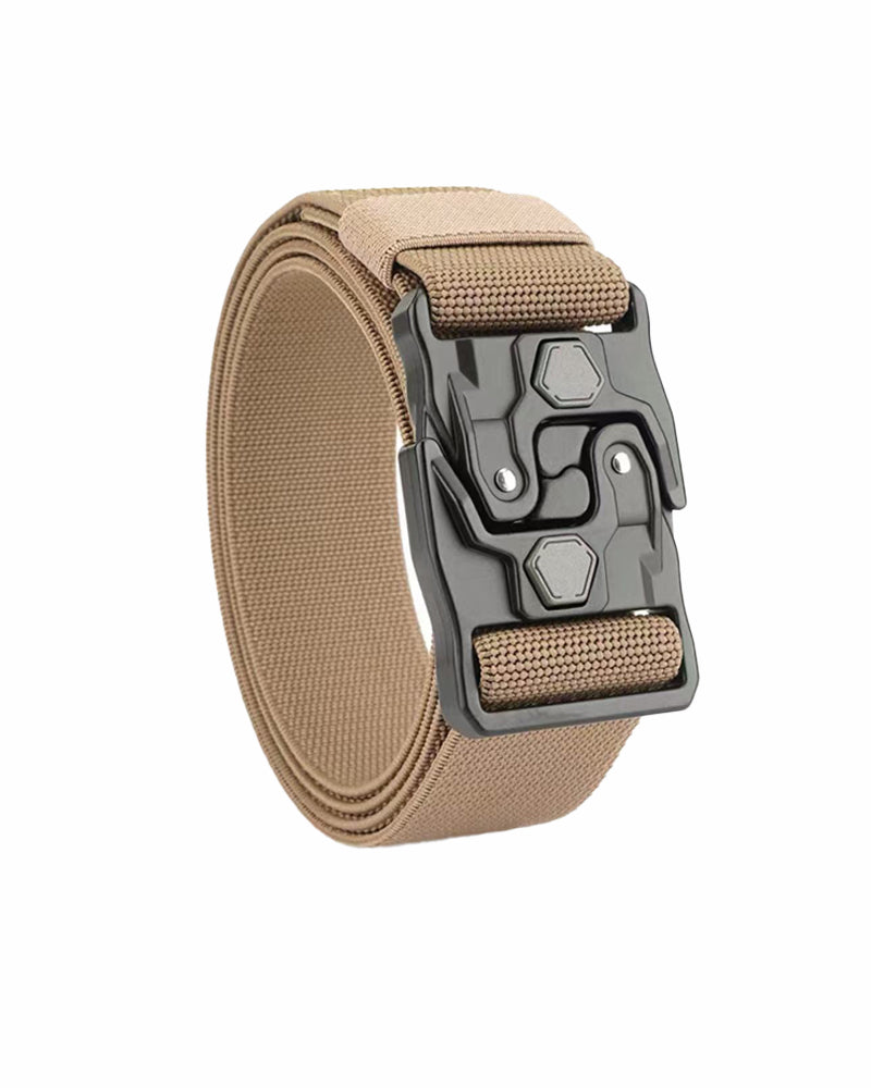 Quick-Release Webbed Tactical Stretch Belt