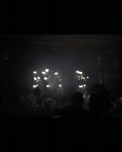 Rave Clothing Led Bar Stage Bikini Set