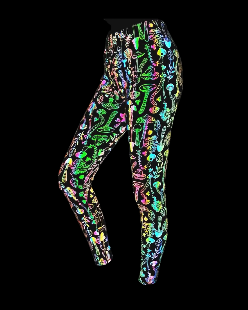 Reflective Rave Clothing Colorful Tank Leggings (Sold Separately)