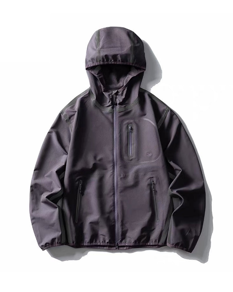 Reflective Water-Resistant Unisex Hiking Jacket