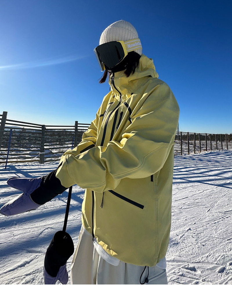 Ski Wear 3L Reversible Reflection Ski Jacket -Unisex