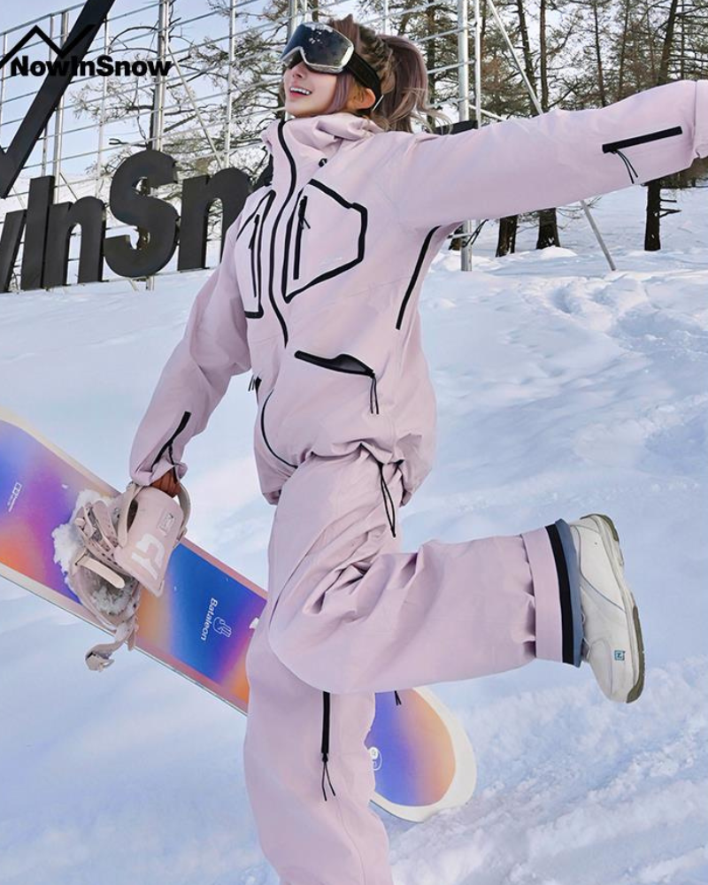 Ski Wear 3L Reversible Reflection Ski Jacket -Unisex