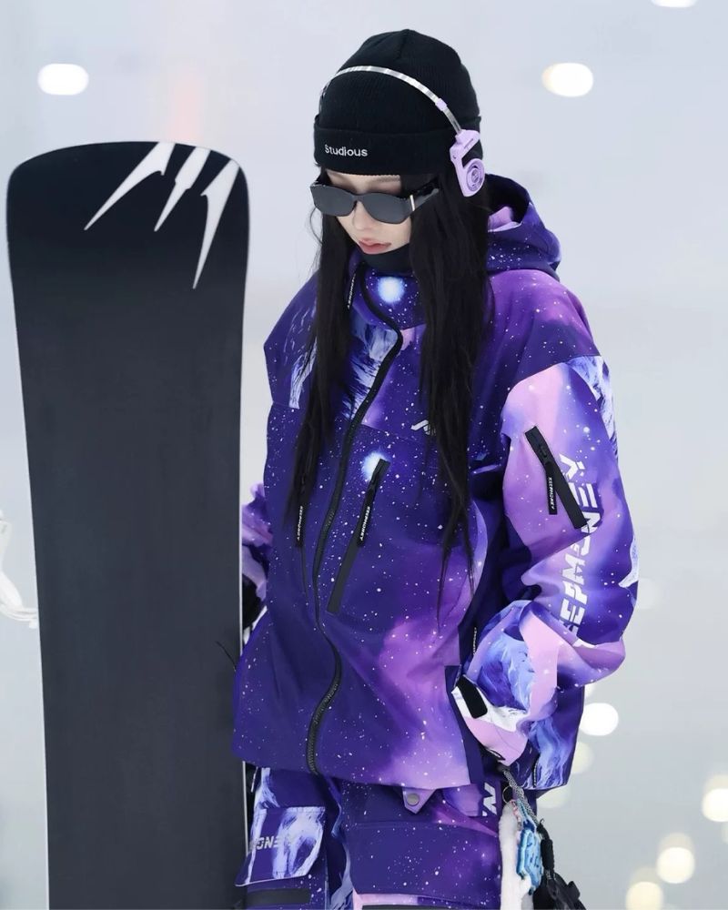 Ski Wear 3L Skateboard Snow Suit - Women&