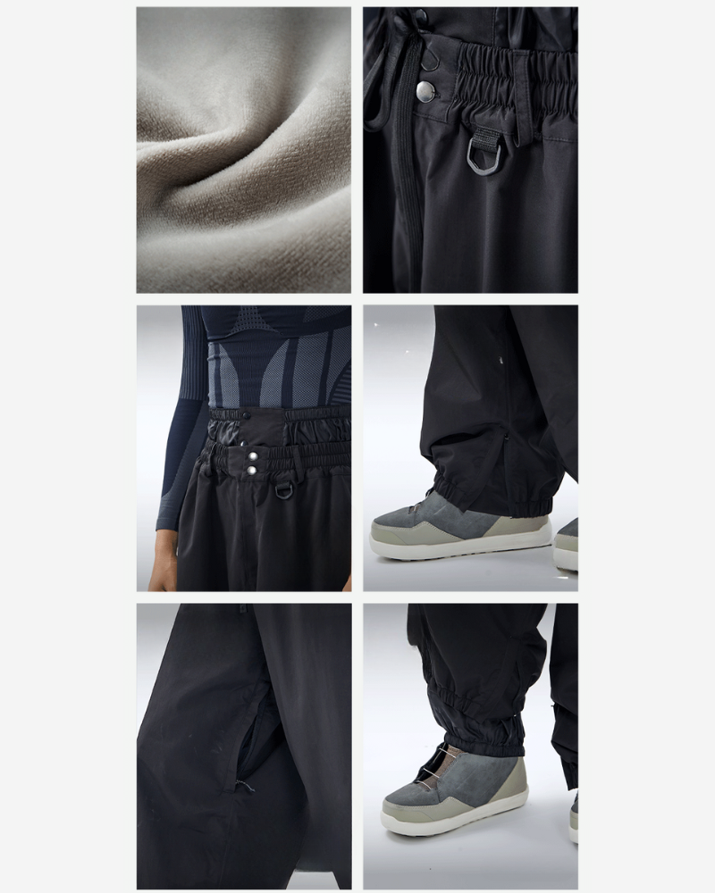 Ski Wear 3L Snowboard Thick Ski Pants -Unisex