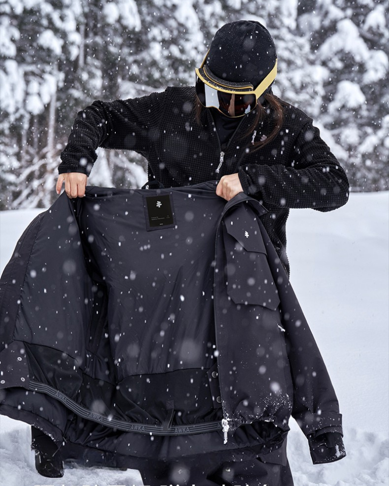 Ski Wear 3L Warm Waterproof Ski Jacket Cargo Pants Suit -Unisex (Single Unit Available)