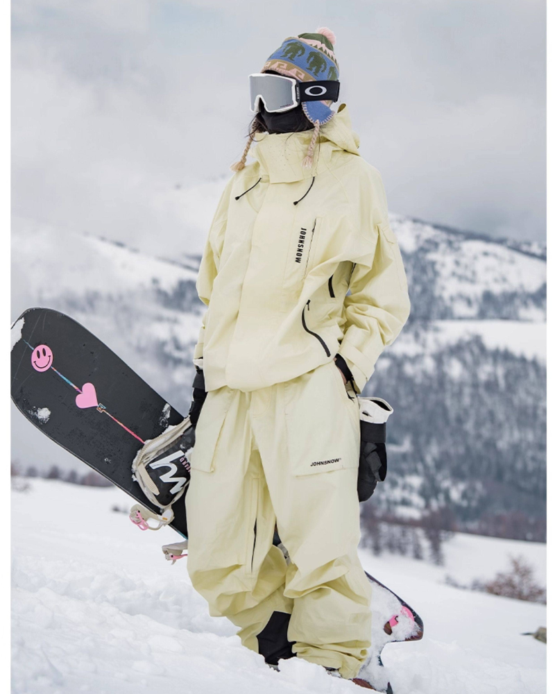 Ski Wear 3L Waterproof Windproof Hardshell Snowboard Suit -Unisex