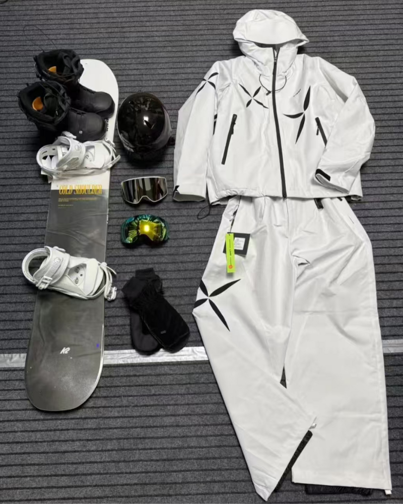 Ski Wear Starry Windproof Waterproof Ski Suit -Unisex