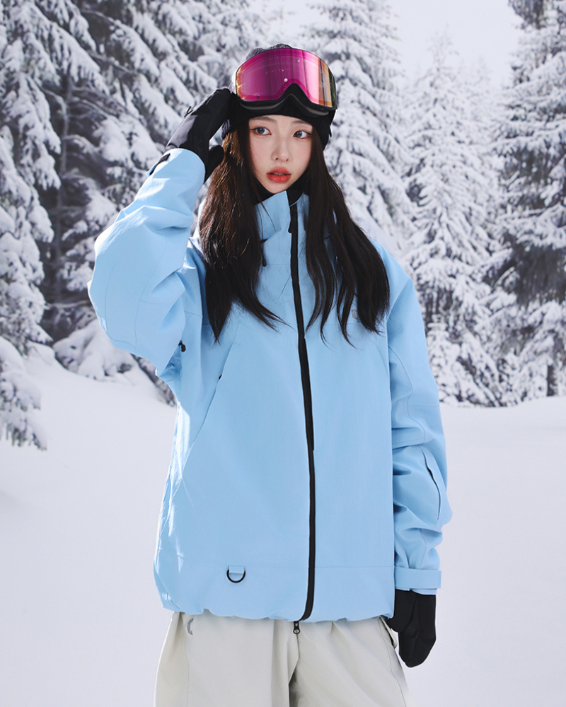 Ski Wear Breathable Waterproof 3L Snow Jacket - Women&