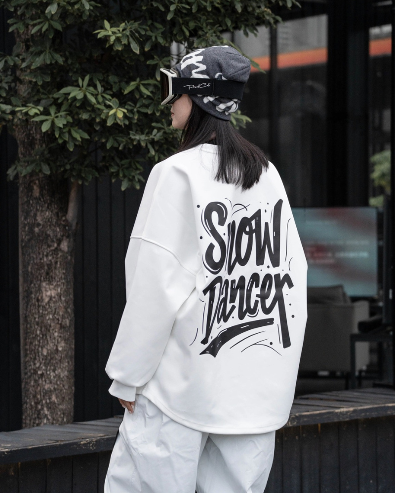 Ski Wear Fleece-Lined Waterproof Ski Sweatshirt -Unisex