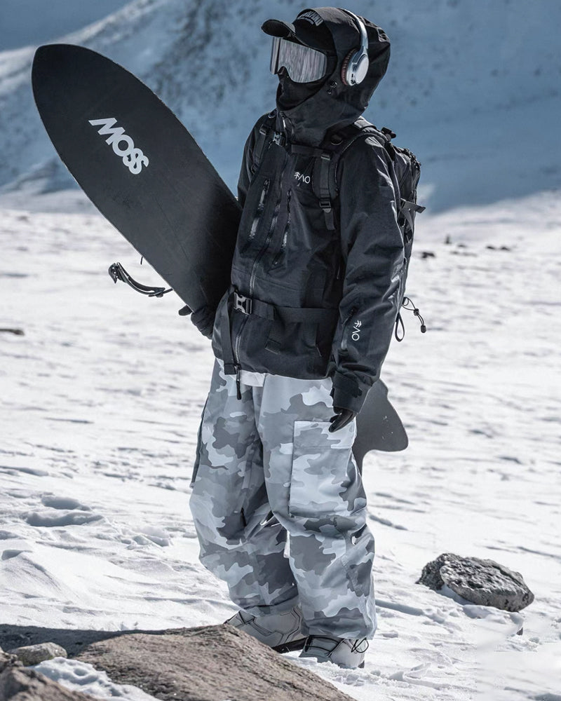 Ski Wear Fleece Lining 3L Waterproof Ski Jacket -Unisex