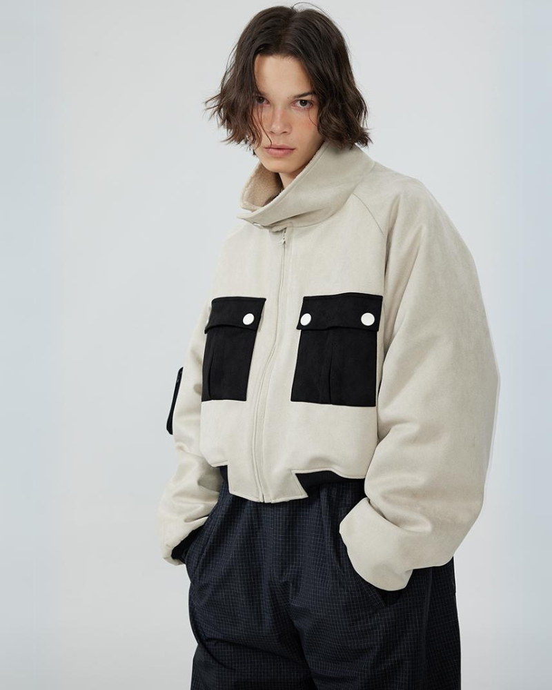 Ski Wear Short Pilot Jacket&Bibs Snow Suit - Unisex (Sold Separately)