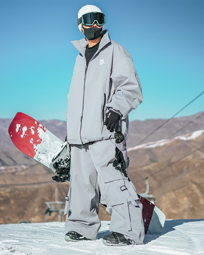 Ski Wear Snow Outfits Hip-Hop Snow Suit -Unisex