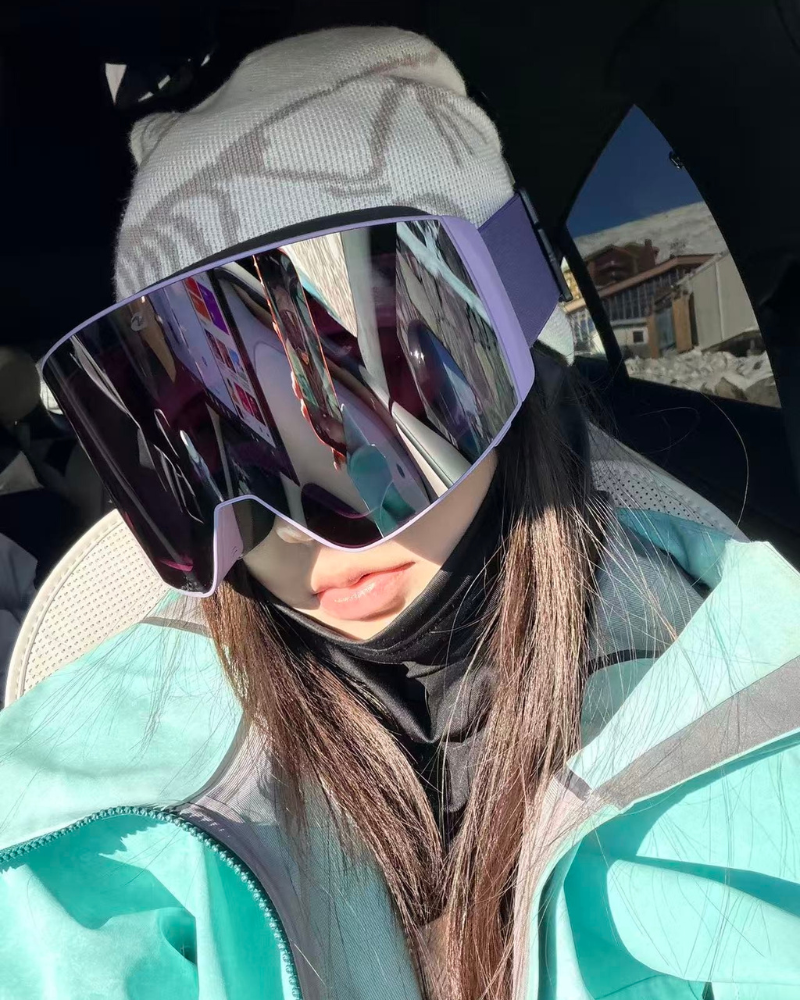 Ski Wear Magnetic Anti-Fog Ski Goggles