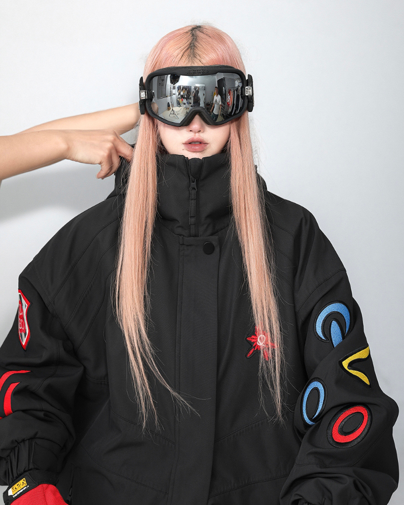 Ski Wear Night Warrior 3L Fleece Ski Suit - Unisex (Single Unit Available)