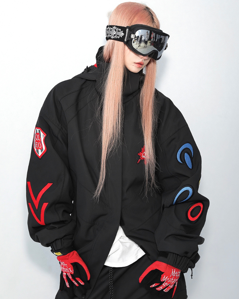 Ski Wear Night Warrior 3L Fleece Ski Suit - Unisex (Single Unit Available)