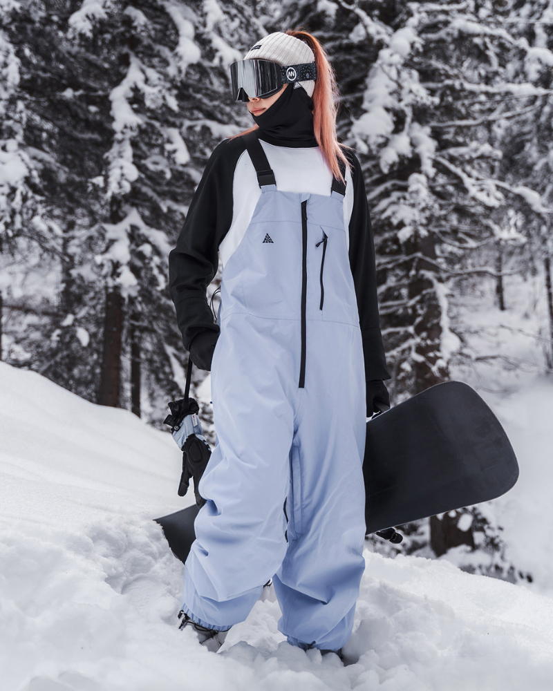 Ski Wear Snowboarding 3L Waterproof Ski Bibs -Unisex