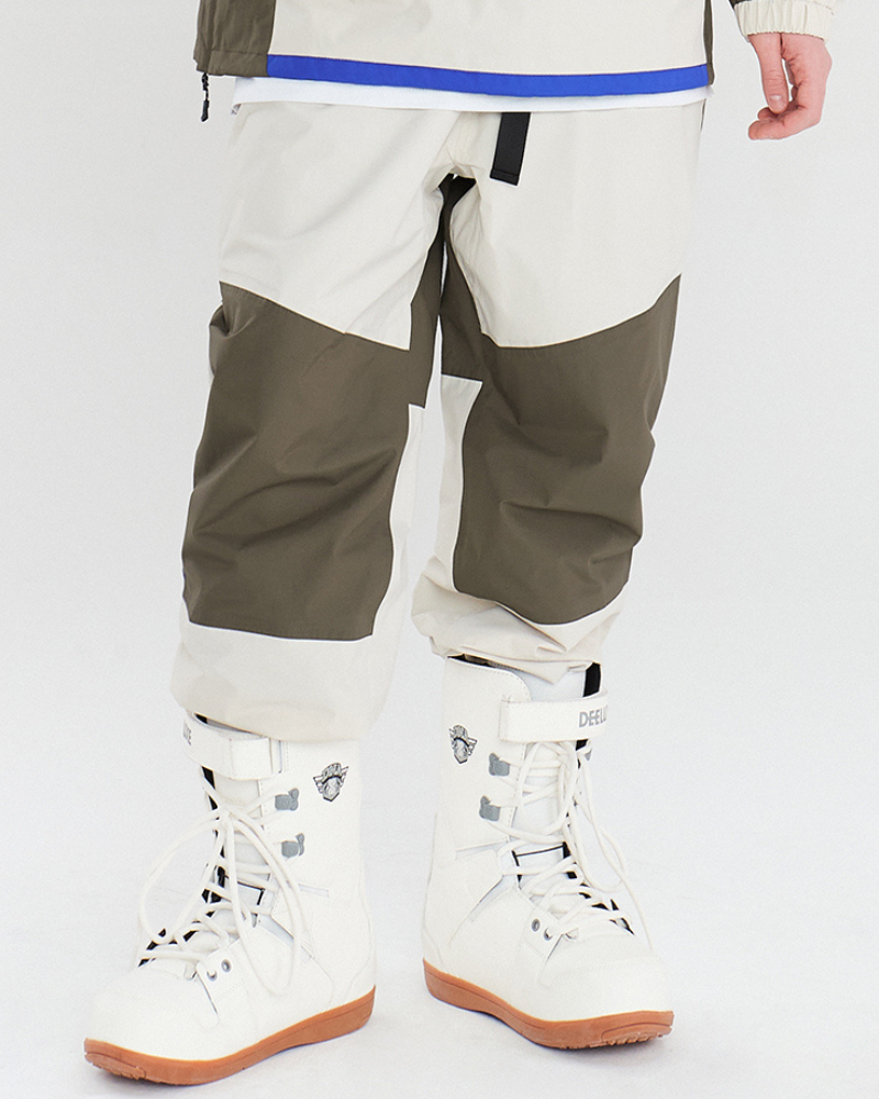 Ski Wear Snowboarding Patchwork Snow Suit -Unisex