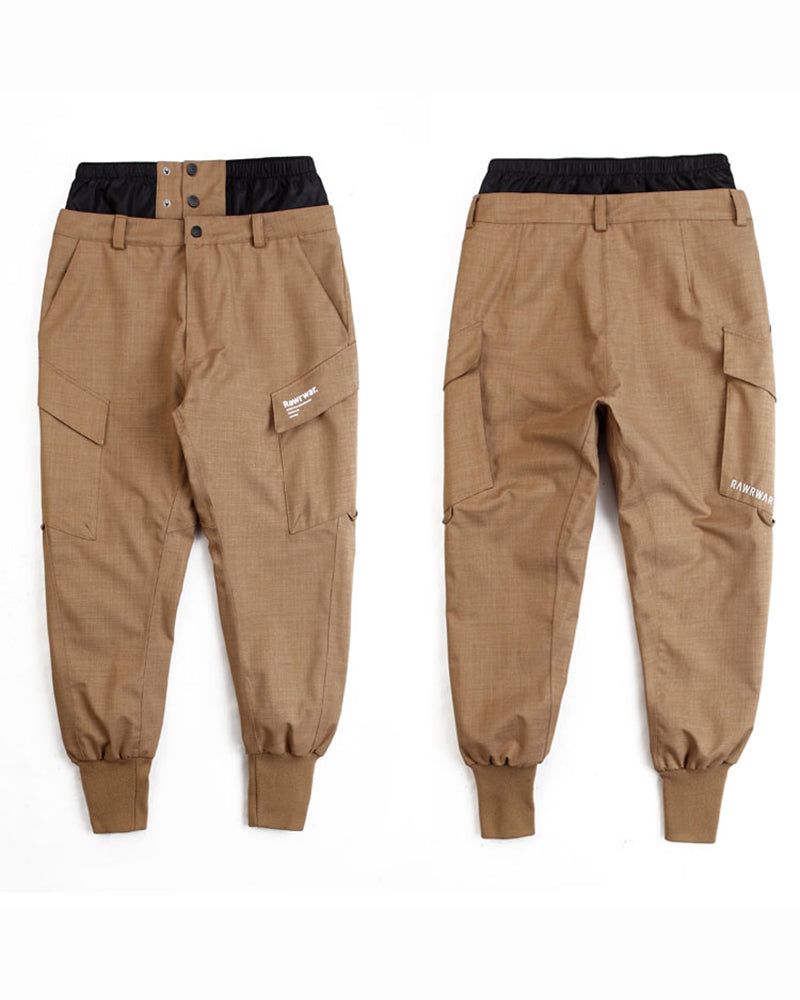 Ski Wear Slim Snowboard Cargo Snow Pants -Unisex