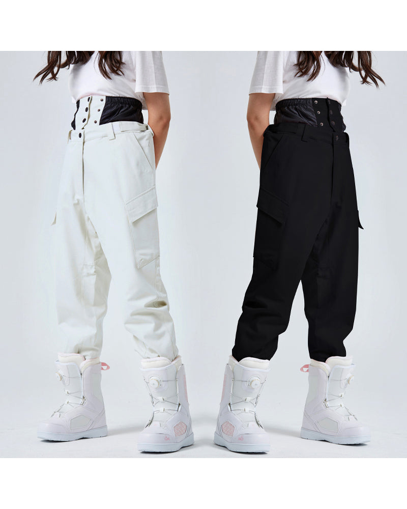 Ski Wear Slim Snowboard Cargo Snow Pants -Unisex