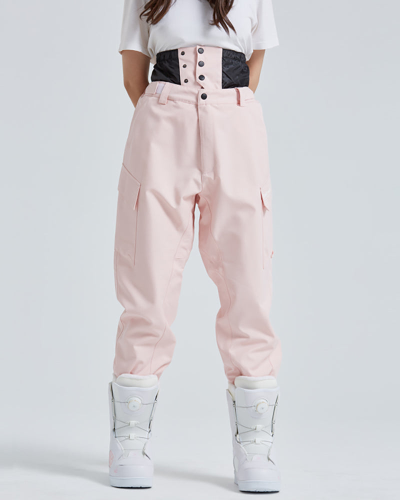 Ski Wear Slim Snowboard Cargo Snow Pants -Unisex