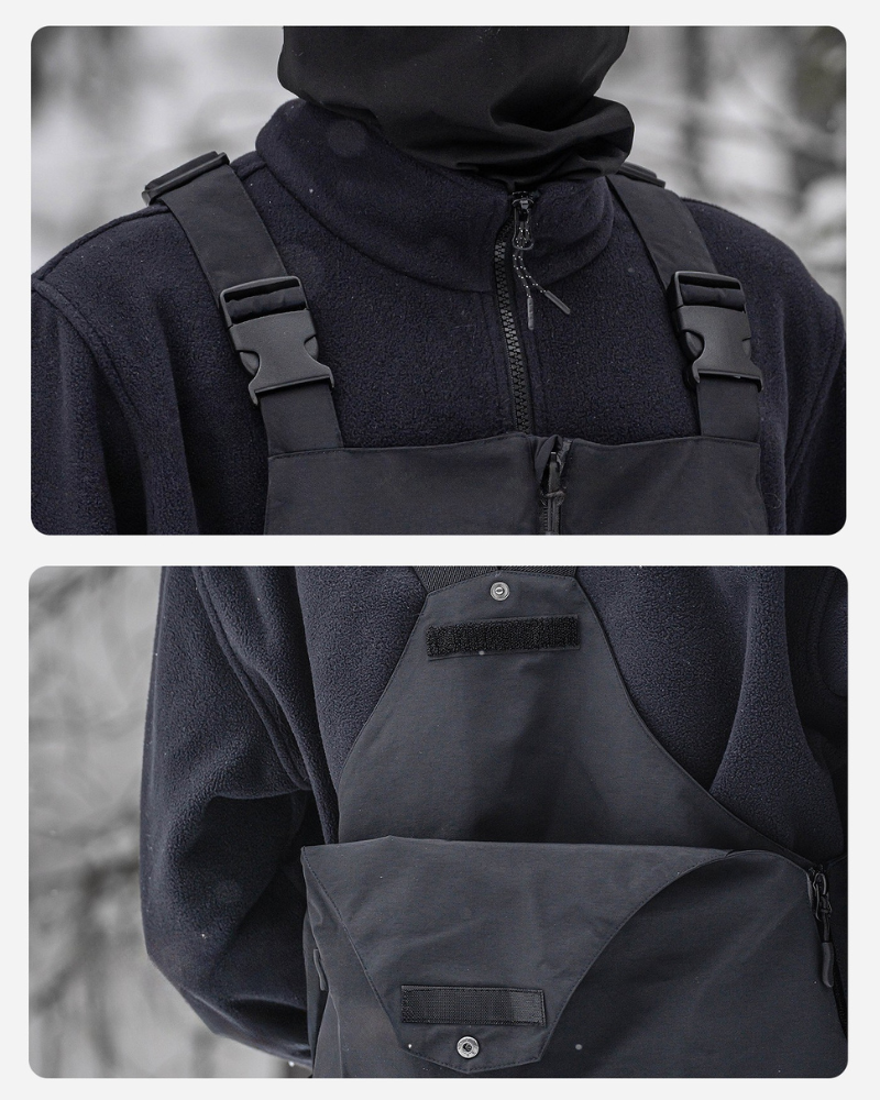 Ski Wear Snowboard 3L Waterproof Breathable Ski Bib Pants -Unisex