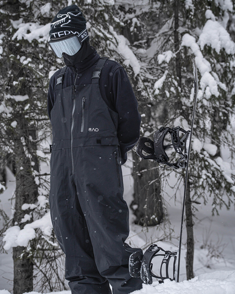 Ski Wear Snowboard 3L Waterproof Breathable Ski Bib Pants -Unisex