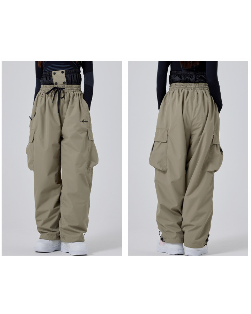 Ski Wear Snowboard Baggy Snow Pants -Unisex