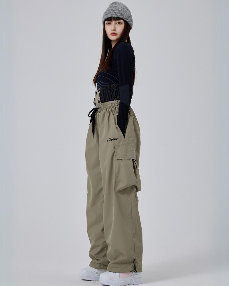 Ski Wear Snowboard Baggy Snow Pants -Unisex