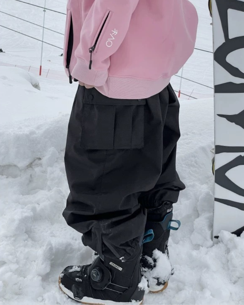 Ski Wear Snowboard Cargo Baggy Snow Pants - Unisex