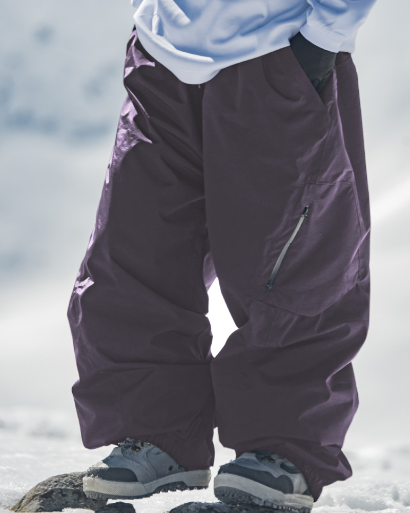 Ski Wear Snowboard Waterproof Loose-Fit Ski Pants -Unisex