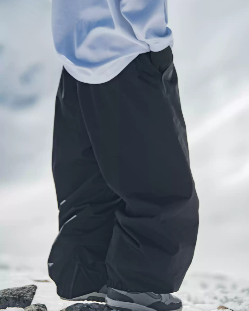 Ski Wear Snowboard Waterproof Loose-Fit Ski Pants -Unisex