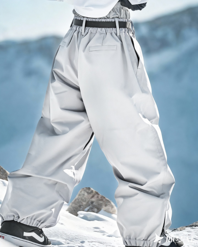 Ski Wear Snowboard Windproof Baggy Ski Pants -Unisex