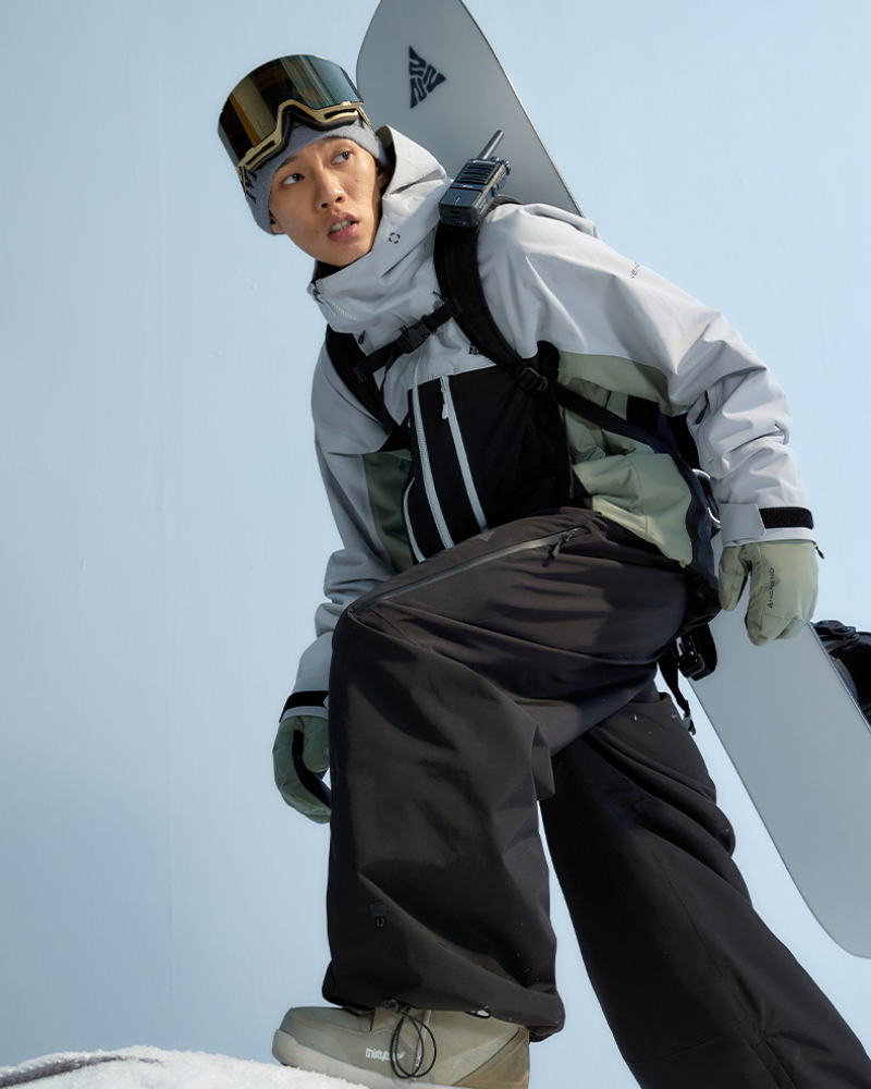 Ski Wear Snowboard Sport 3L Thick Snow Pants -Unisex