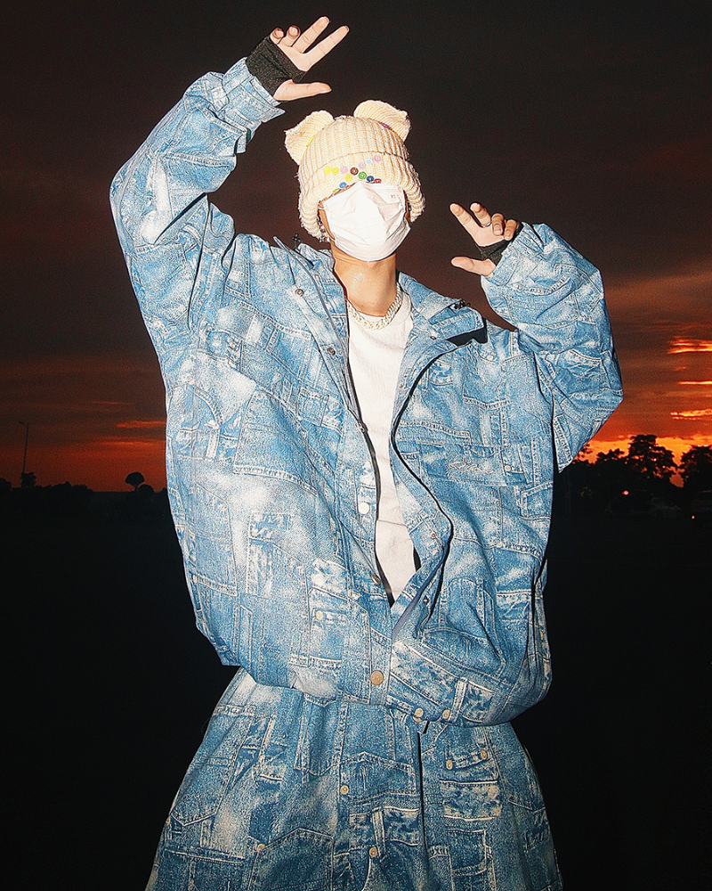 Ski Wear Thickened 3L Hooded Snowboard Suit -Men&