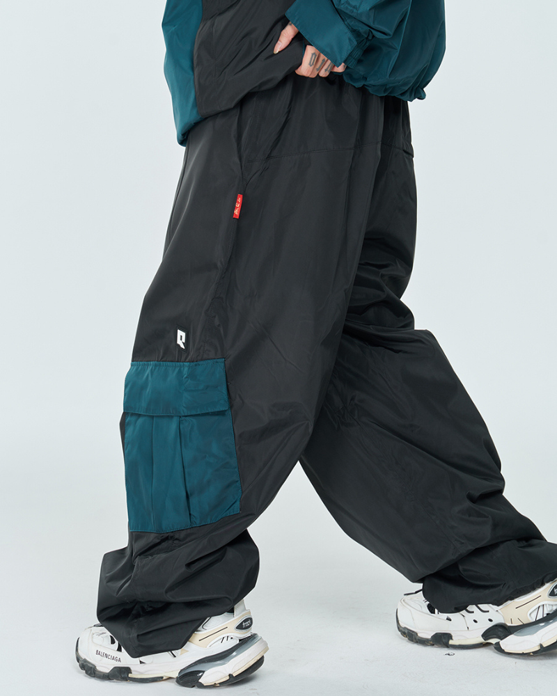 Ski Wear Thickened 3L Waterproof Snow Jacket&Pants Suit -Men&