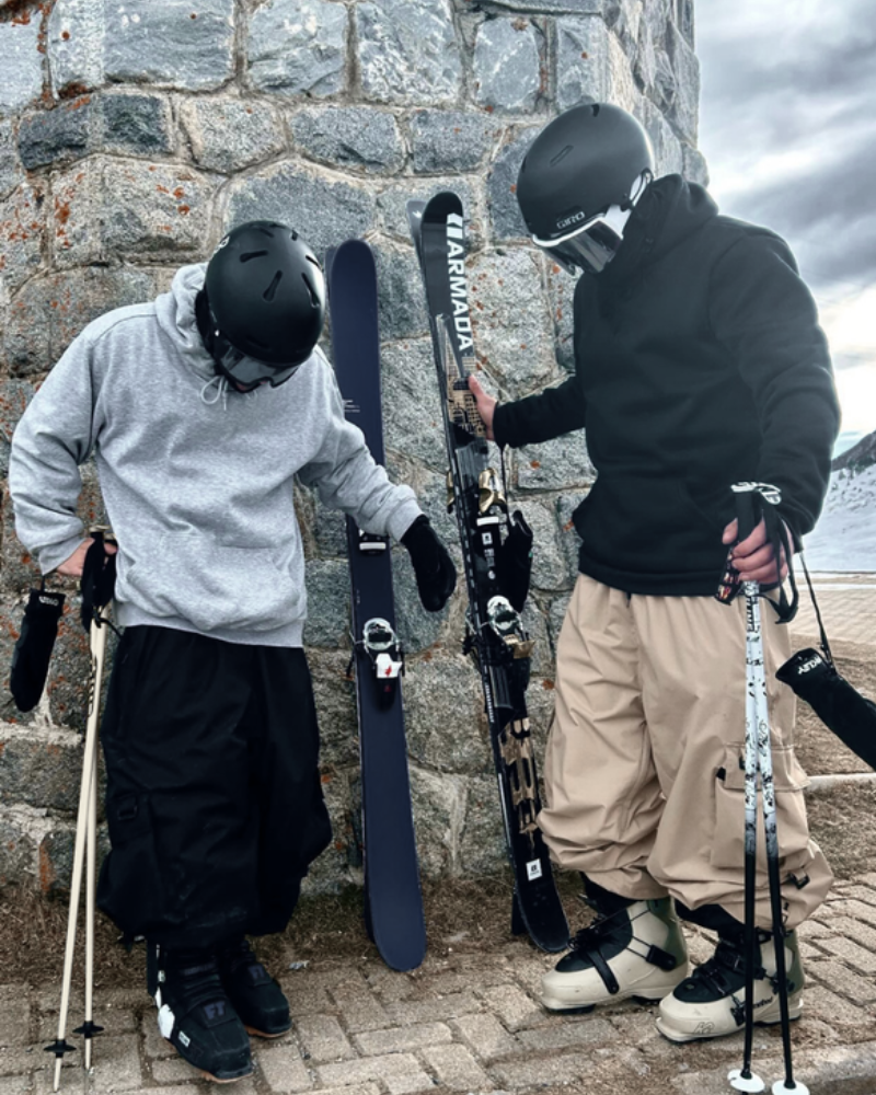 Ski Wear 3L Baggy Cargo Snow Pants - Unisex