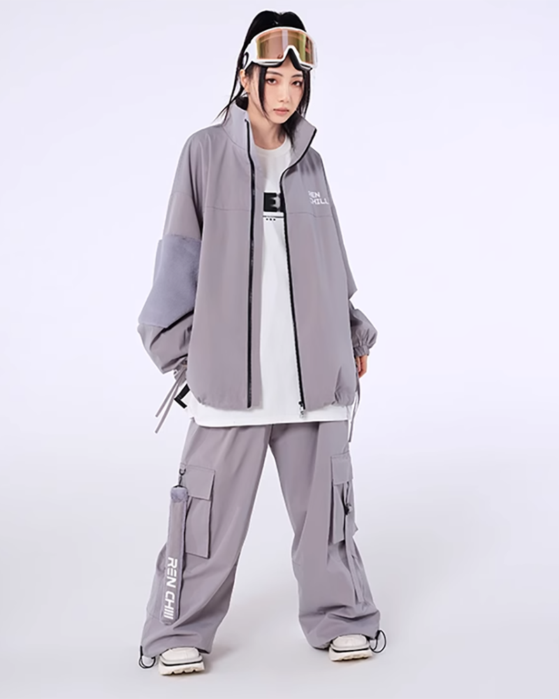 Ski Wear Snow Outfits Hip-Hop Snow Suit -Unisex
