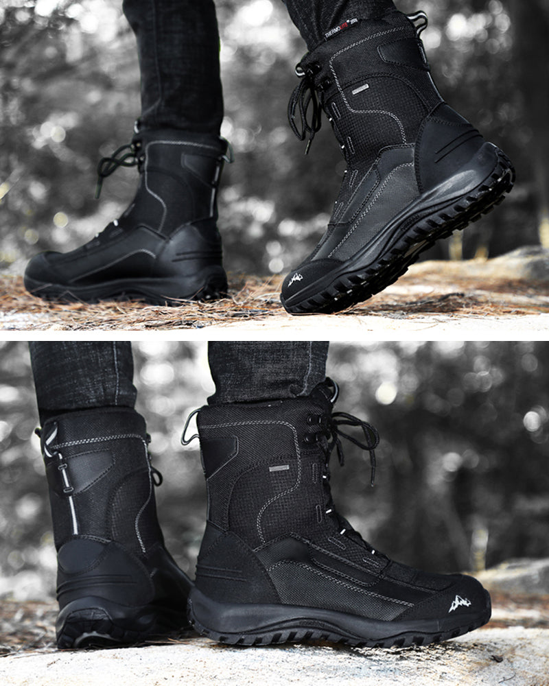 Ski Wear Waterproof Slip-resistant Snow Boots -Men&