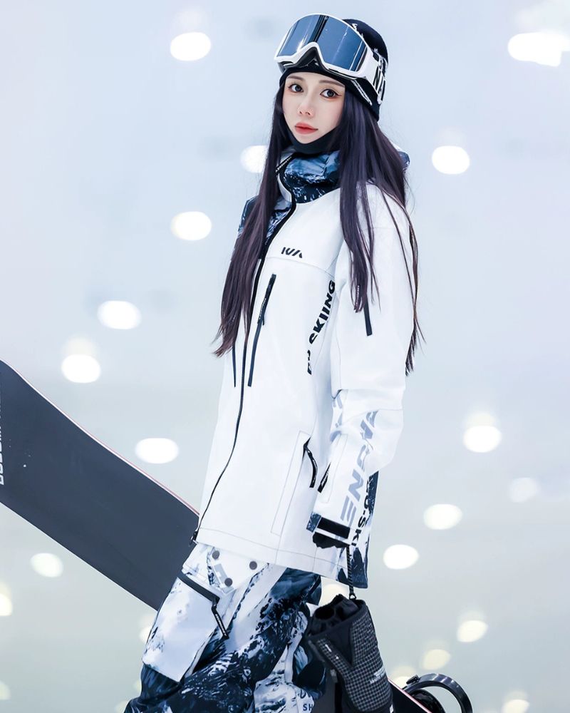 Ski Wear Waterproof Tie-Dye Snow Suit -Unisex (Single Unit Available)