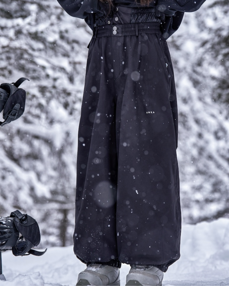 Ski Wear Windproof 3L Thick Snow Pants -Unisex