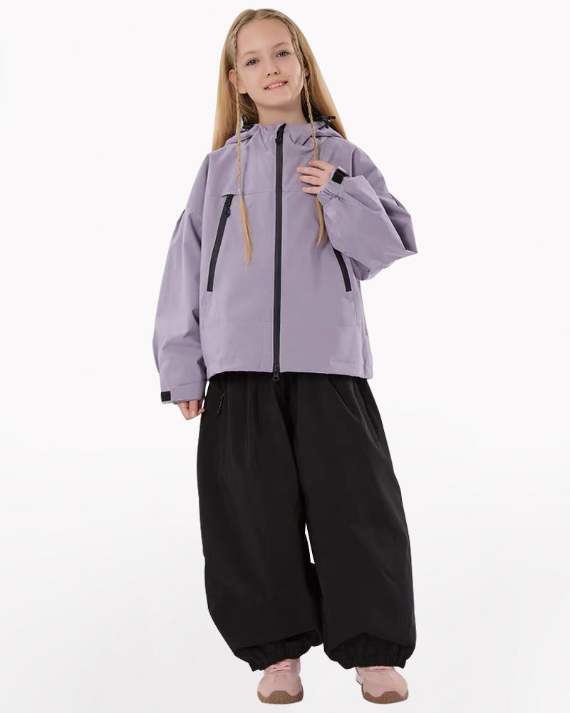 Ski Wear Windproof Rabbit Ears Kids Snow Suit