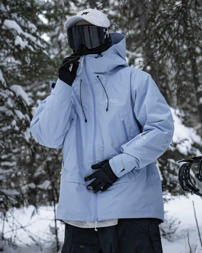 Ski Wear 3L Waterproof Fleece Ski Jacket -Unisex